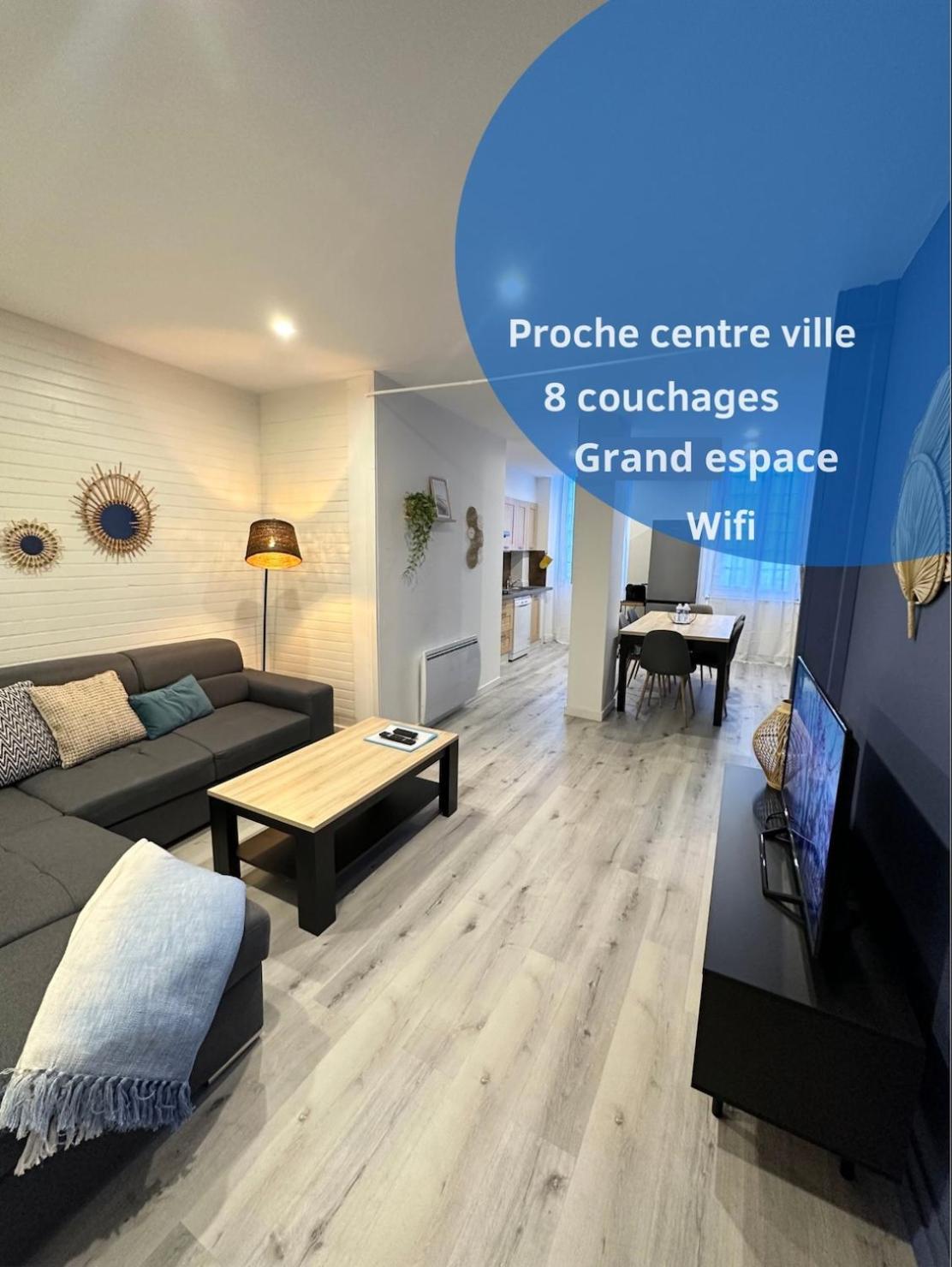 ** Grand Cosy Au Centre De Nay ** Appartement *